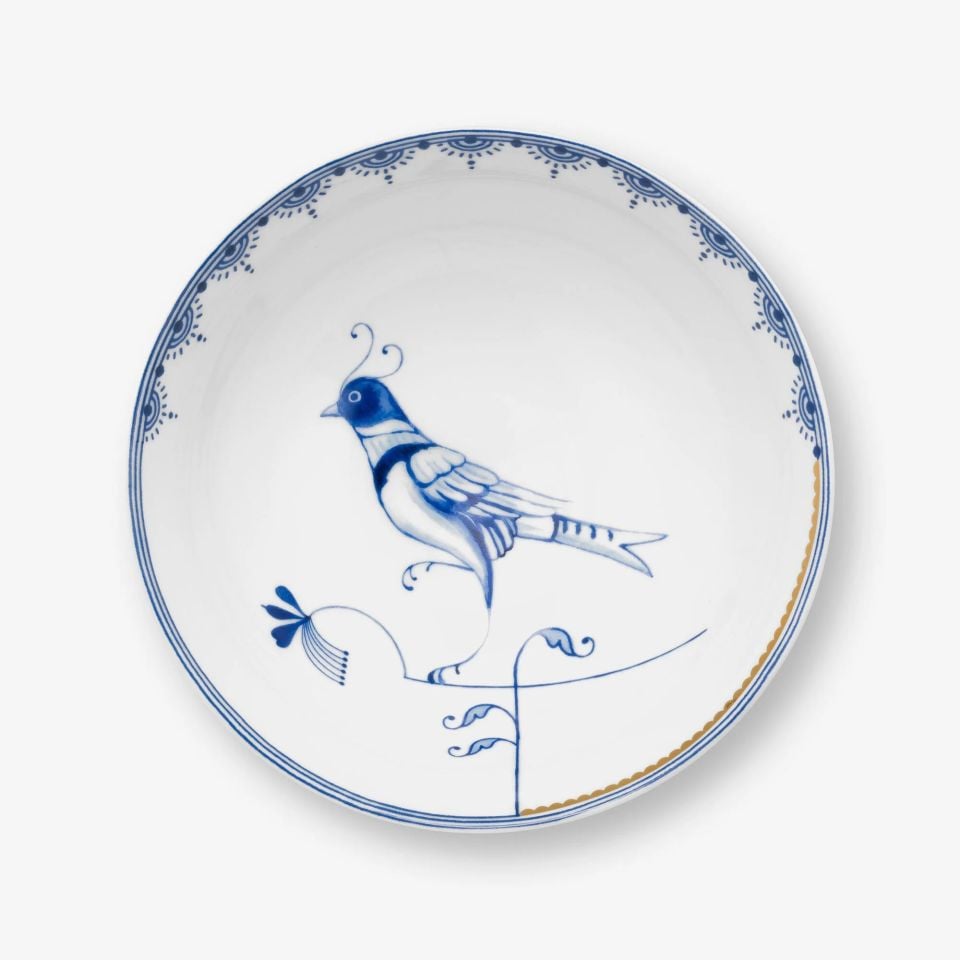 Beyaz Porselen Kase 15 Cm Blue Bird Collection by Pip Studio