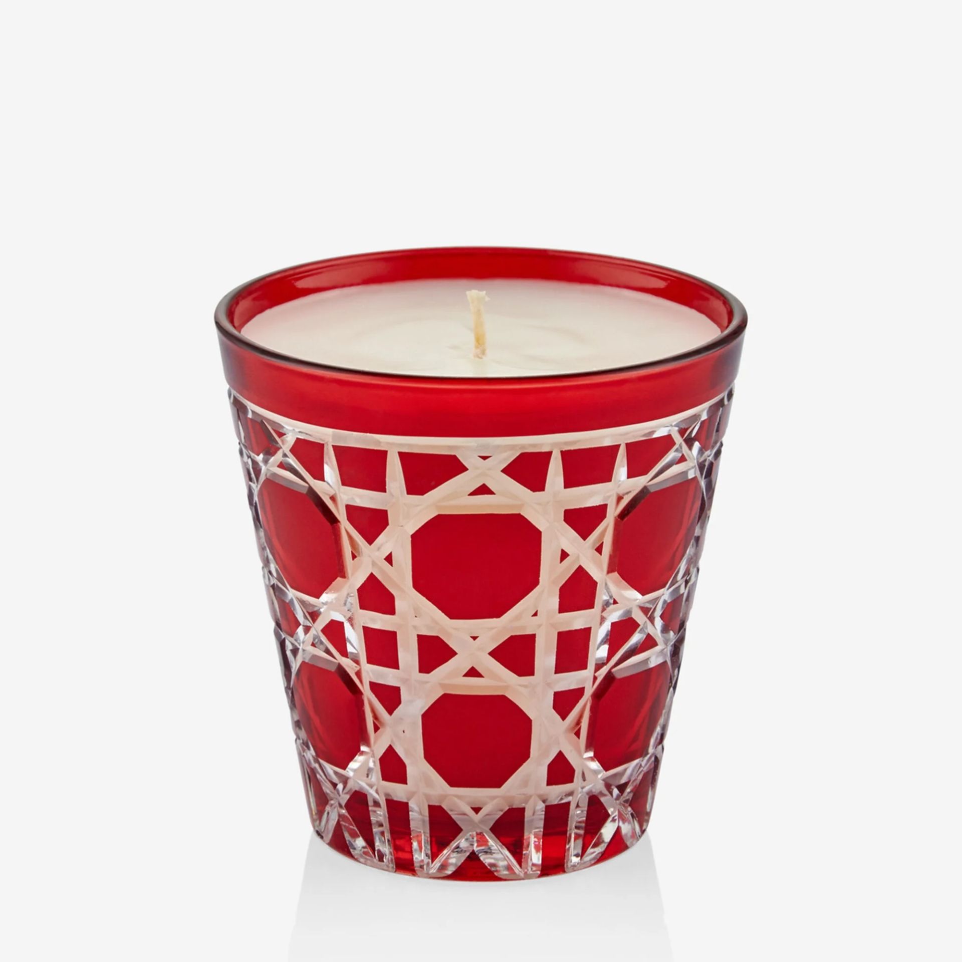 Kırmızı Cam Mum 10 Cm Gloria Cinnamon Collection by Chiara Alessi