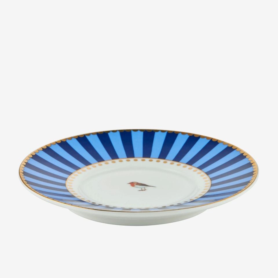 Mavi Porselen Kahve Fincanı 125 Ml Love Birds Collection by Pip Studio