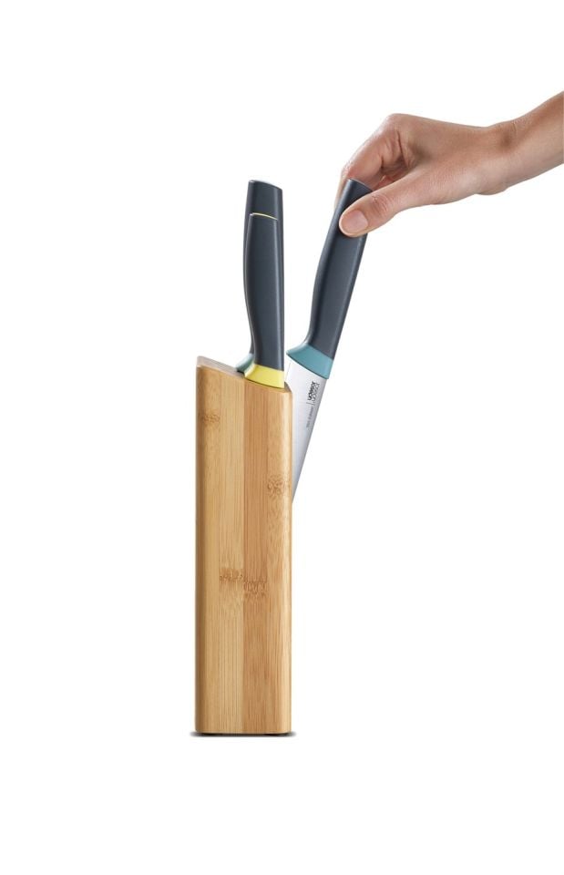 JJ Elevate 5´li Bıçak Bambu Blok Set