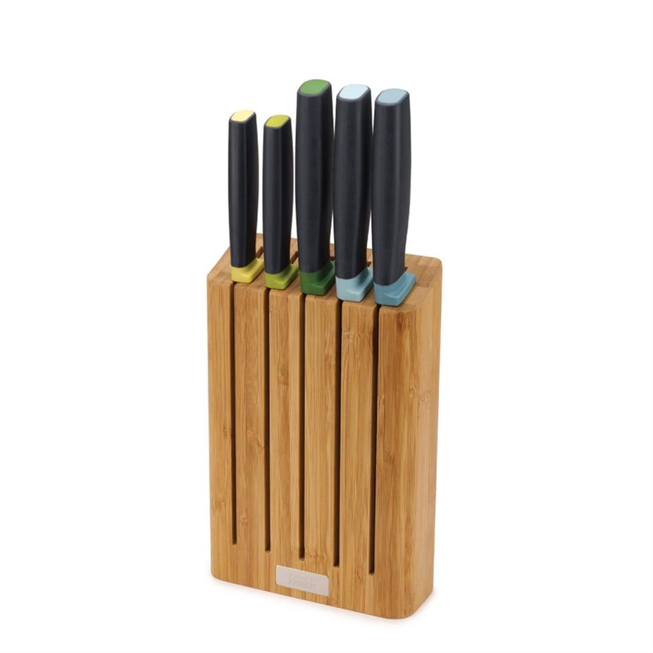 JJ Elevate 5´li Bıçak Bambu Blok Set