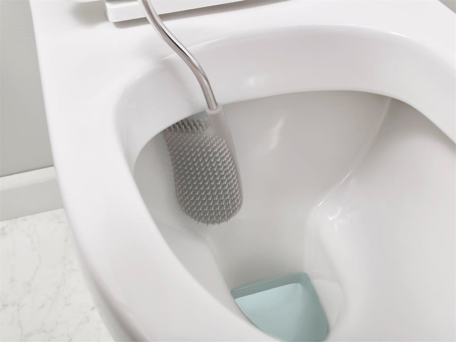 JJ Flex Smart Tuvalet Fırçası - Beyaz/Gri