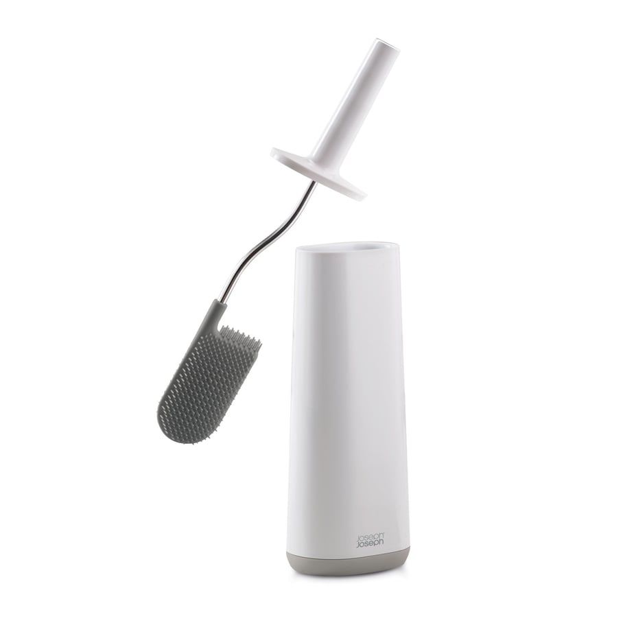 JJ Flex Smart Tuvalet Fırçası - Beyaz/Gri