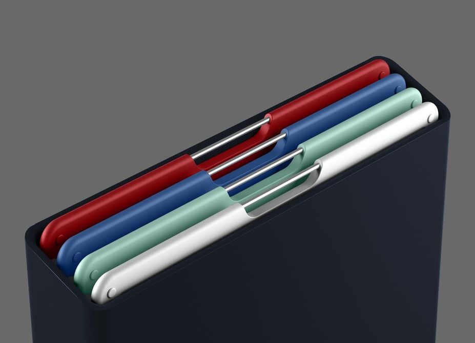 JJ Folio Regular Kesme Tahtası Seti - Graphite