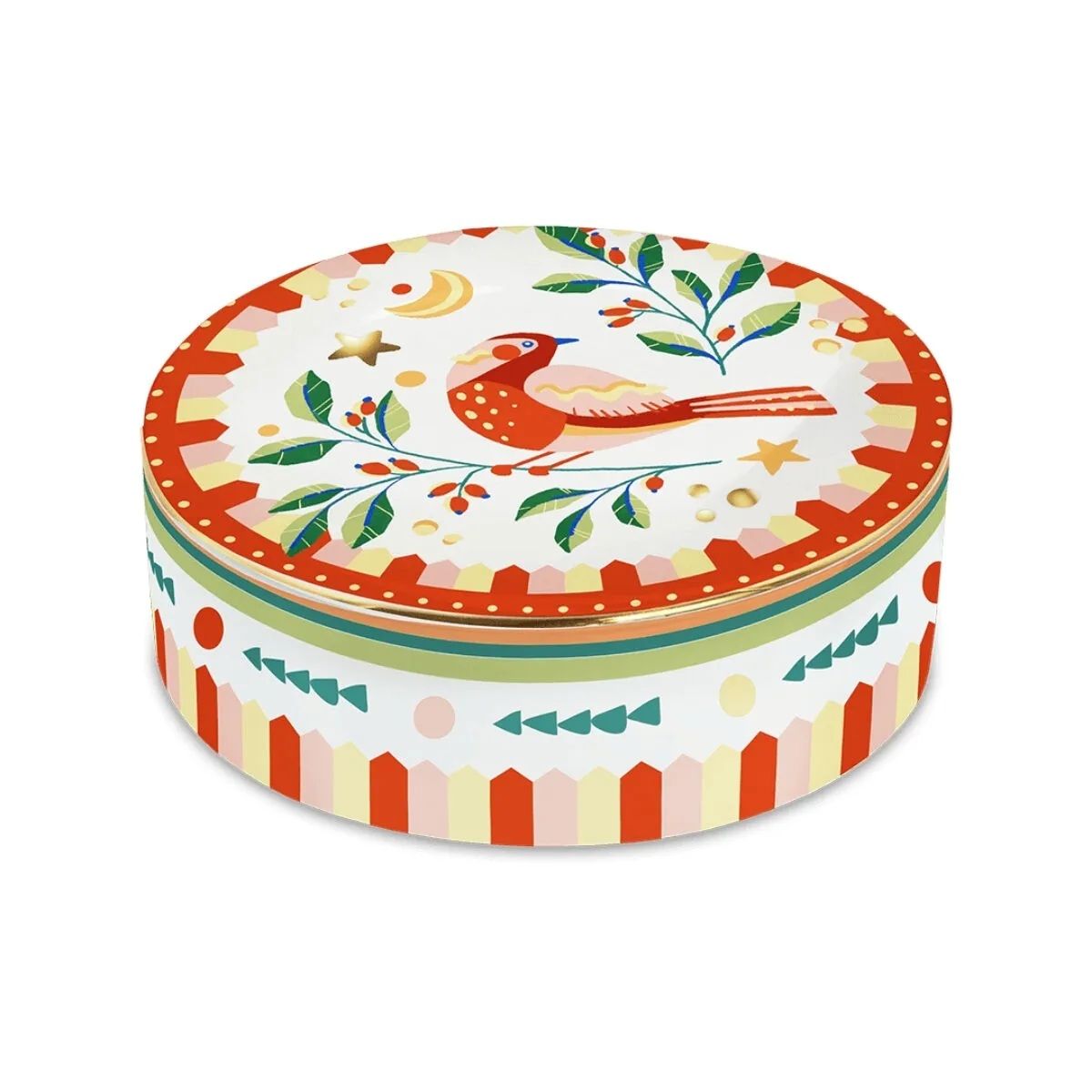 Baci Milano Mamma Mia Yılbaşı Temalı Yuvarlak Kutu