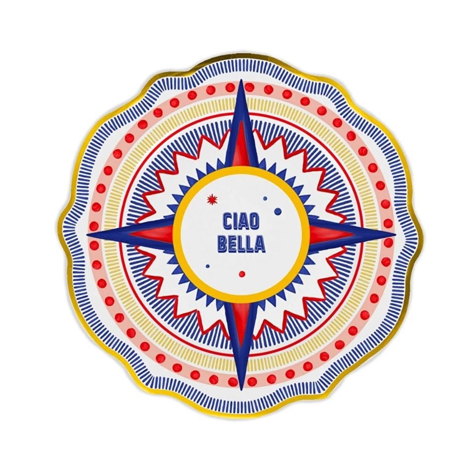 Baci Milano Dolce Vita Ciao Bella Yemek Tabağı 27 Cm