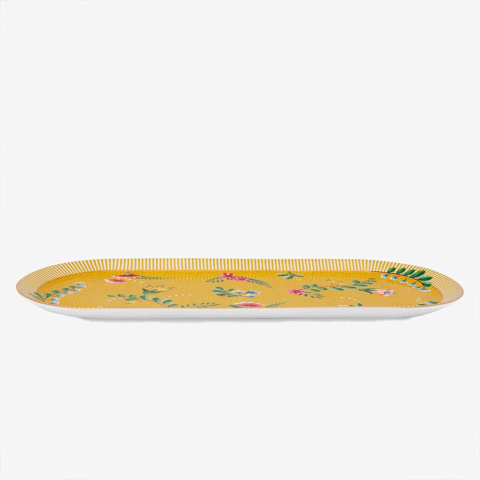 Sarı Porselen Servis Tabağı 33 cm. La Majorelle Collection by Pip Studio