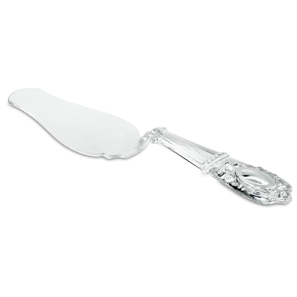 Baci Milano Baroque Rock Cake Kek Dilimleyici Şeffaf 26 cm x 7 cm