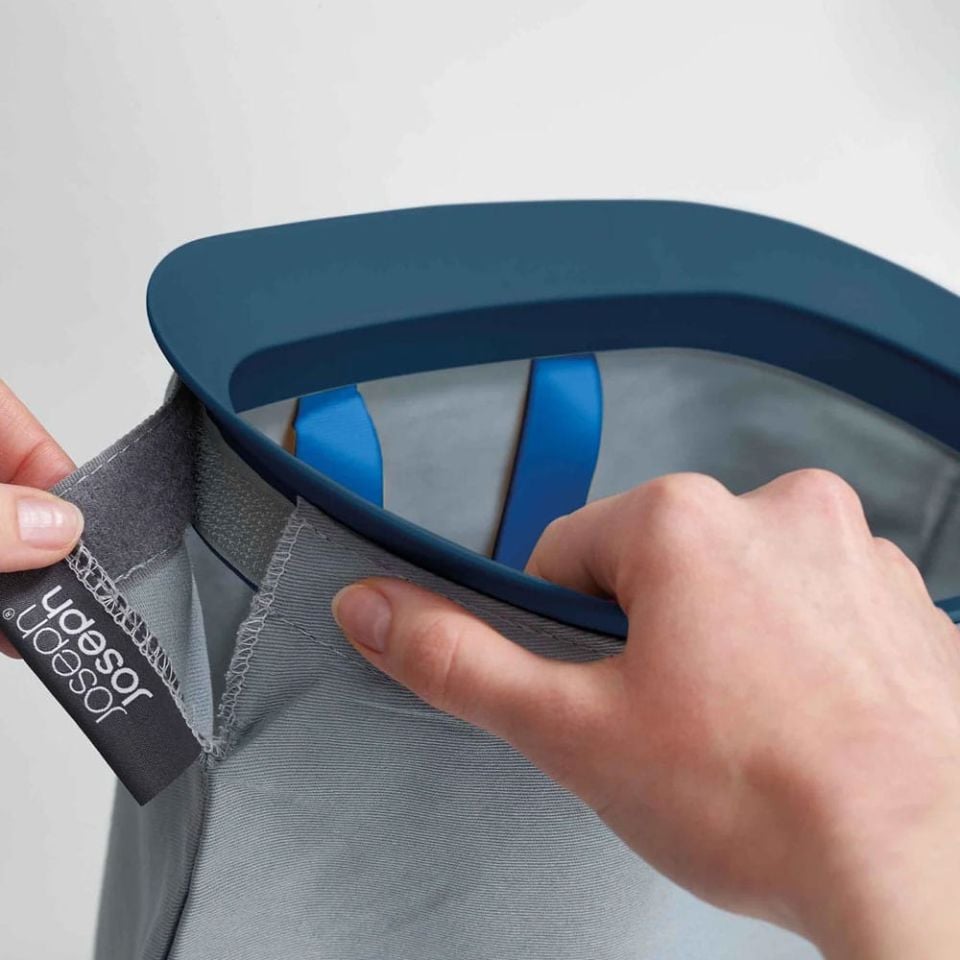 Joseph Joseph 50025 Tota Trio 90 Litrelik Çamaşır Sepeti Siyah (50025)