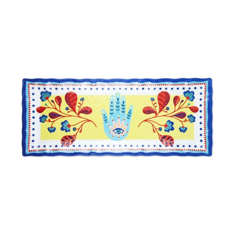 Baci Milano Mamma Mia El Desenli Dikdörtgen Tepsi 49 cm x 20 cm x 2,5 cm