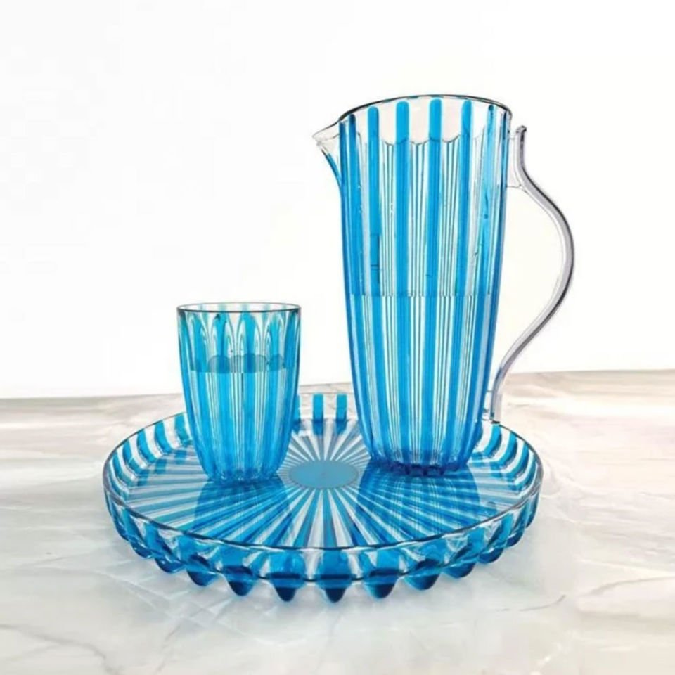 Guzzini Dolce Vita Yuvarlak Tepsi 31 cm Turkuaz