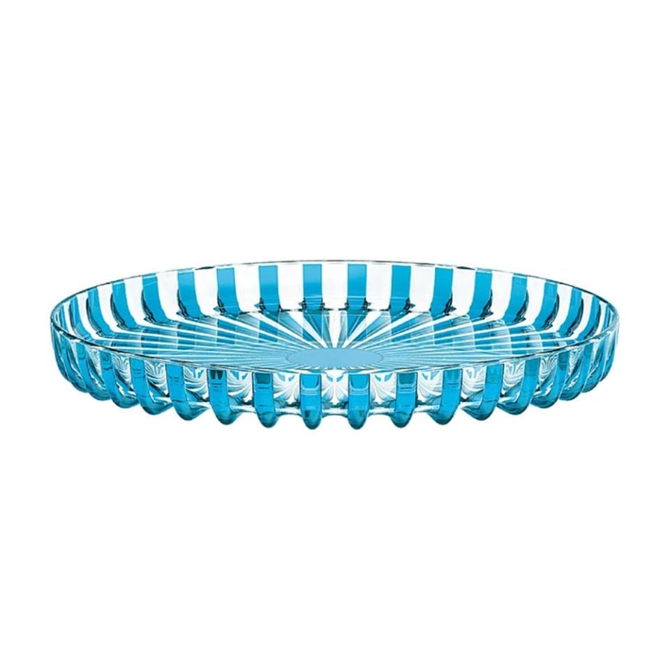 Guzzini Dolce Vita Yuvarlak Tepsi 31 cm Turkuaz