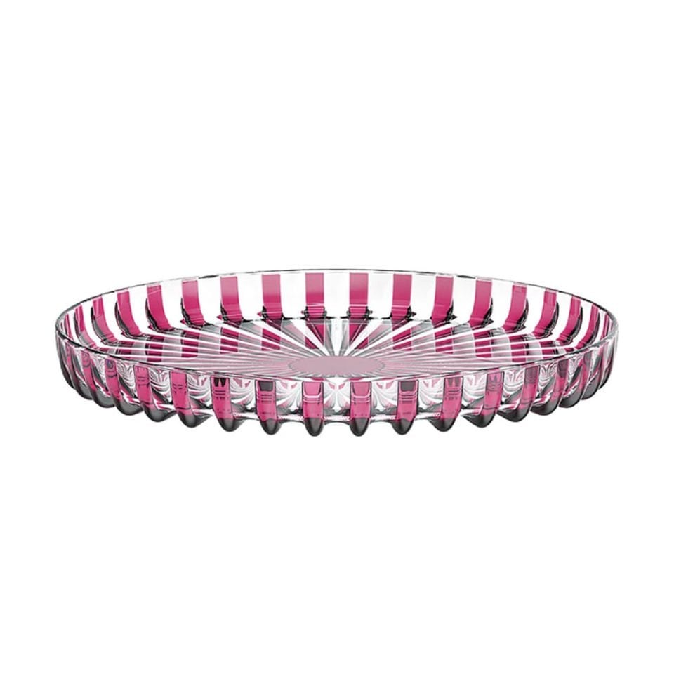 Guzzini Dolce Vita Yuvarlak Tepsi 31 cm Mor