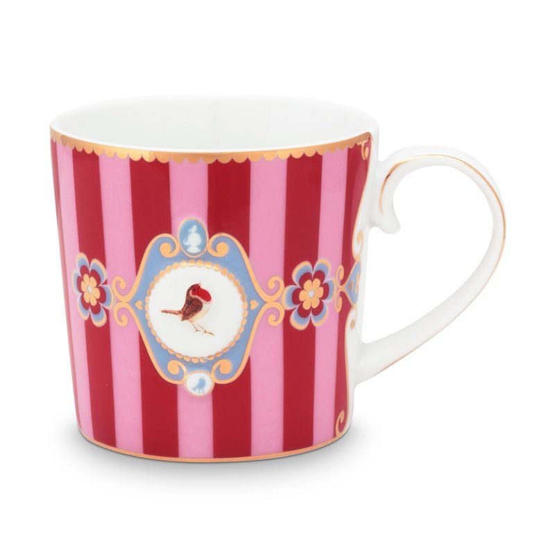 Kırmızı Porselen Kupa 250 Ml Love Birds Collection by Pip Studio