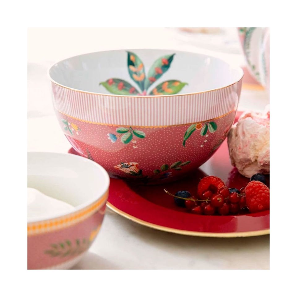 Pembe Porselen Kase 18 Cm La Majorelle Collection by Pip Studio
