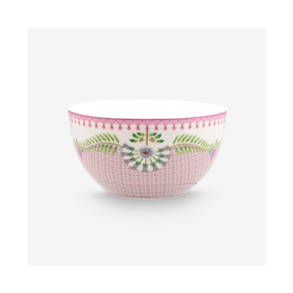 Mor Porselen Kase 15 Cm Lily & Lotus Collection by Pip Studio