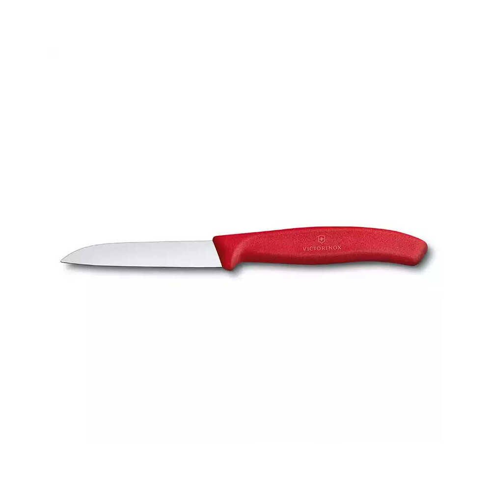 Victorinox 6.7401 8cm Kırmızı Düz Soyma Bıçağı