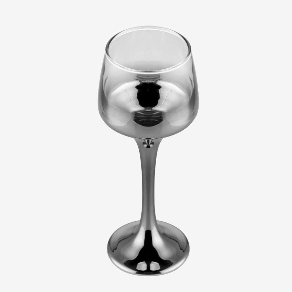 Platin Cam Kahve Yanı Su Bardağı 80 Ml Collection by Chiara Alessi
