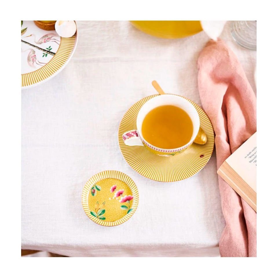 Sarı Porselen Çay Tabağı 9 Cm La Majorelle Collection by Pip Studio