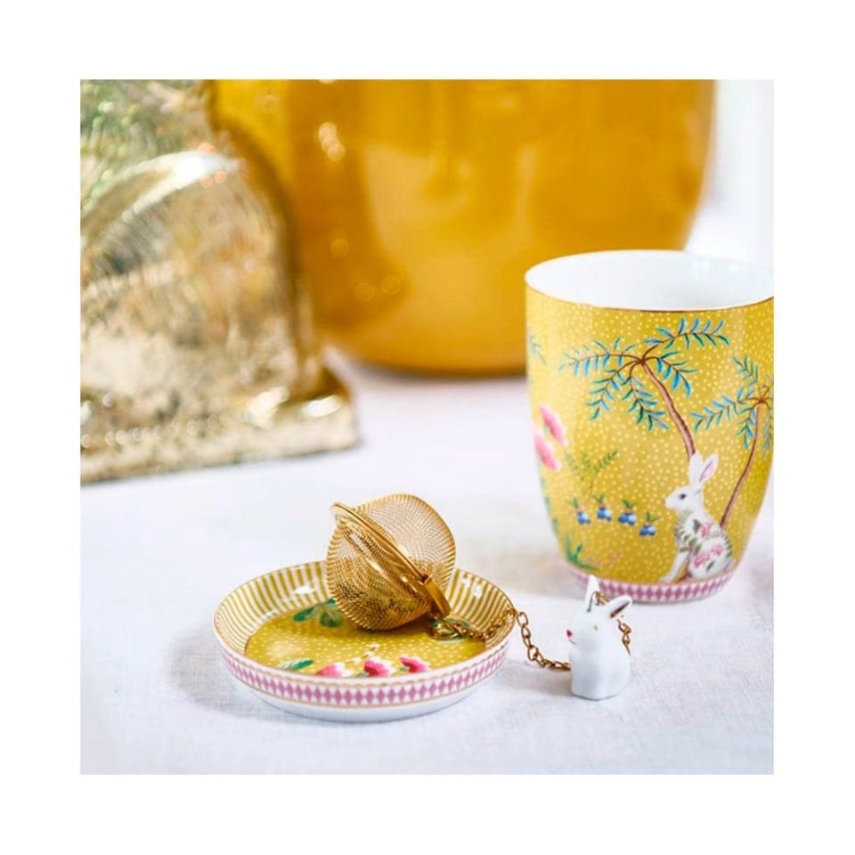 Sarı Porselen Çay Tabağı 9 Cm La Majorelle Collection by Pip Studio