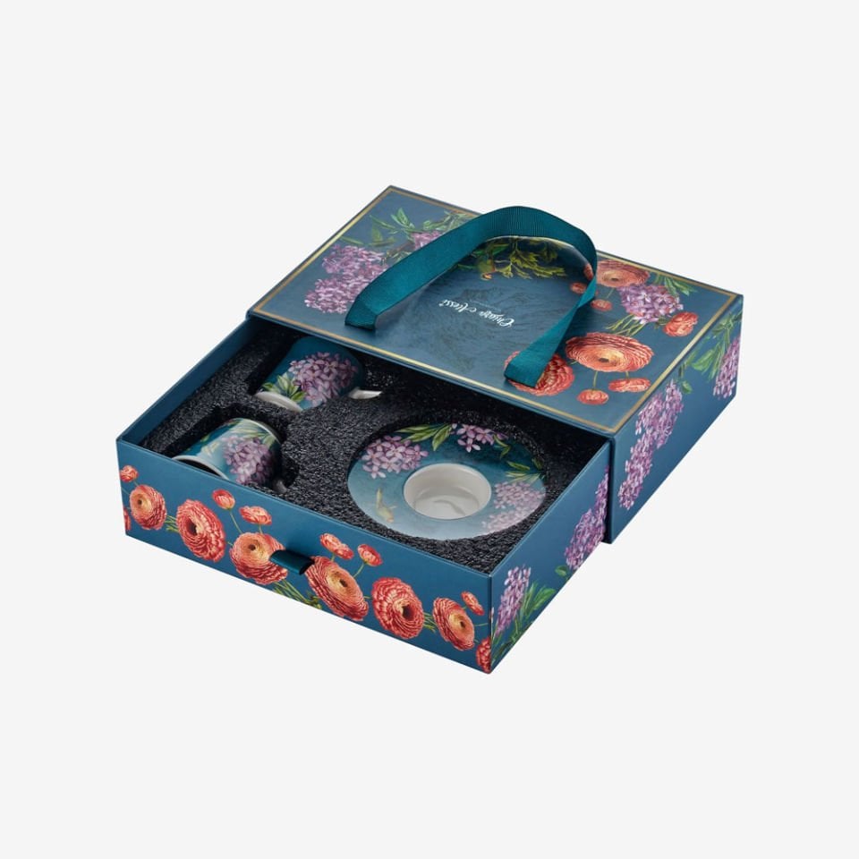 Mavi Porselen Kahve Fincan Seti 120 Ml Collection by Chiara Alessi