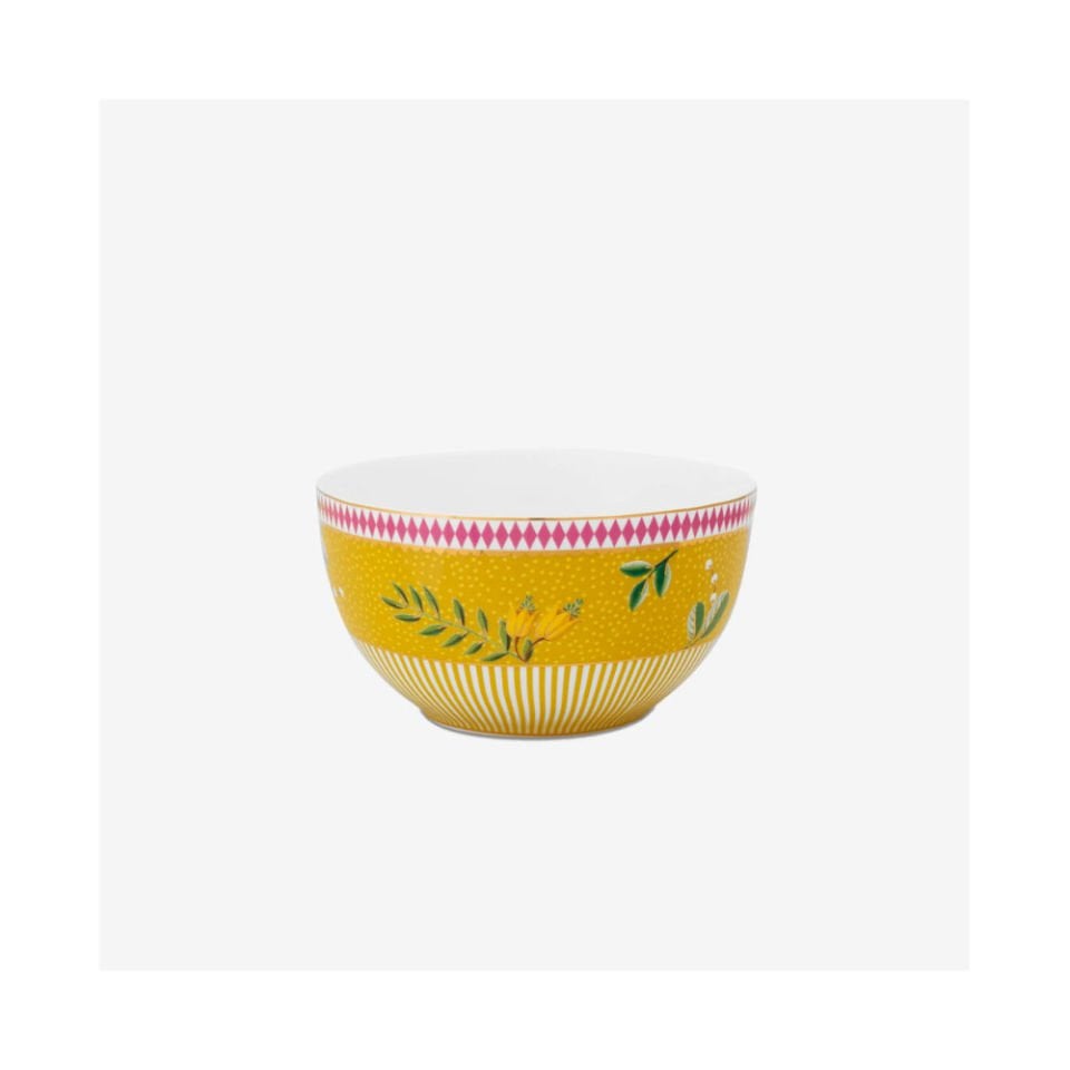 Sarı Porselen Kase 12 Cm La Majorelle Collection by Pip Studio