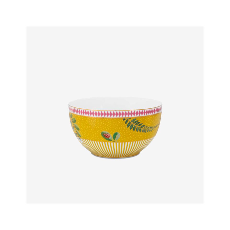 Sarı Porselen Kase 12 Cm La Majorelle Collection by Pip Studio