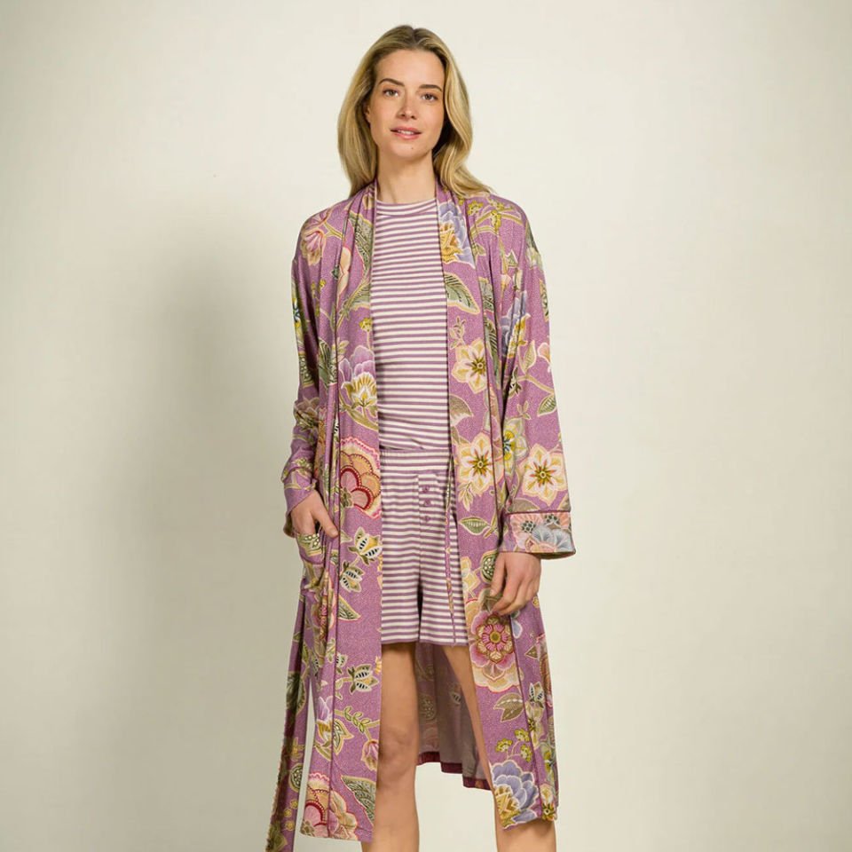 Lila Viscose Kimono Nisha Collection by Pip Studio Small