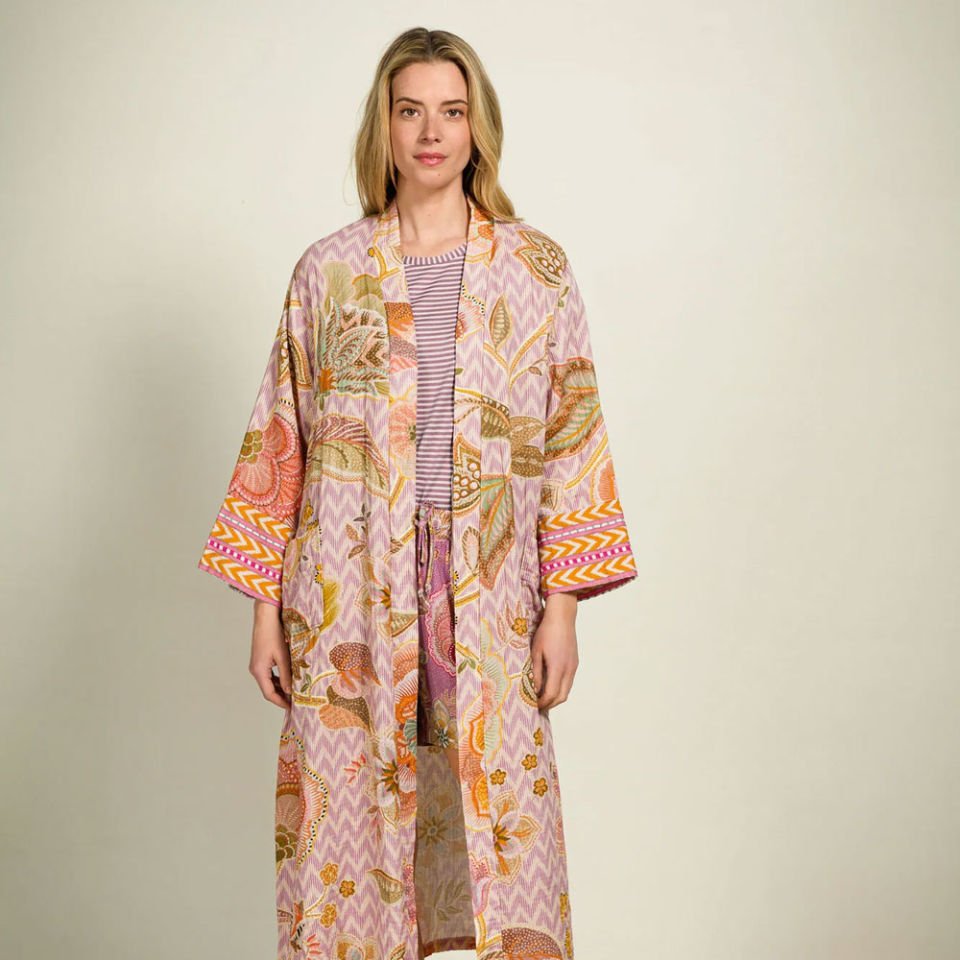 Lila Cotton Kimono Noa Collection by Pip Studio Small
