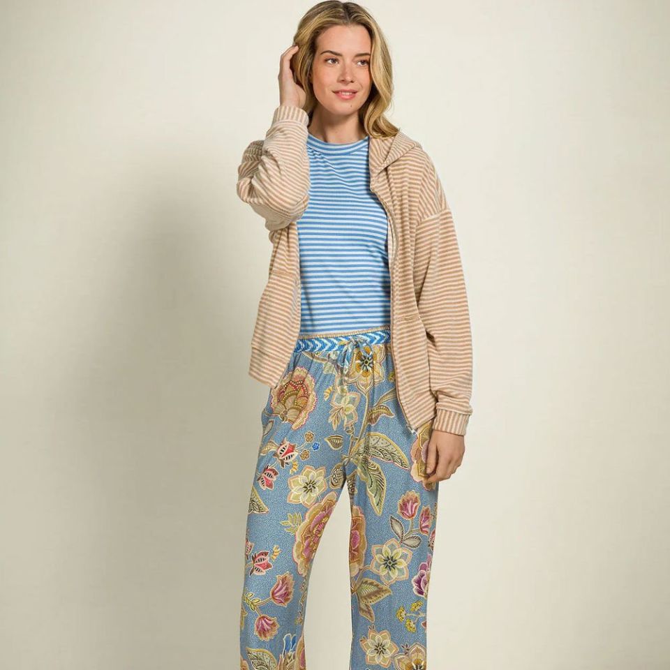 Mavi Viscose Pantolon Belin Collection by Pip Studio Medium