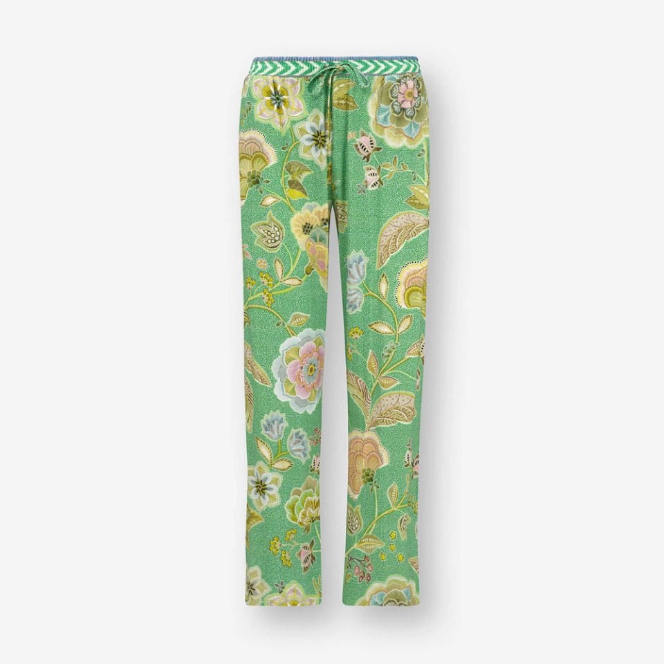 Yeşil Viscose Pantolon Belin Collection by Pip Studio Medium