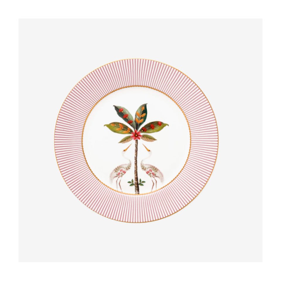 Pembe Porselen Kahvaltı Tabağı 21 Cm La Majorelle Collection by Pip Studio