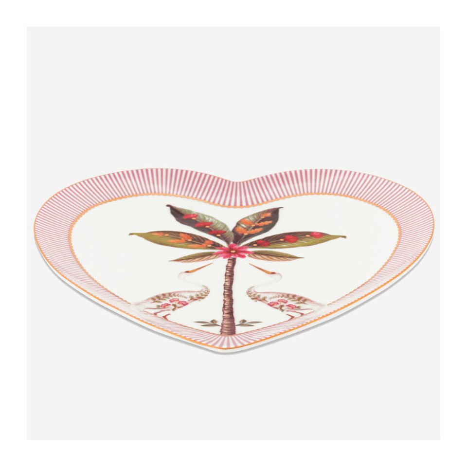 2'Li Pembe Porselen Kalpli Tabak 21,5 Cm La Majorelle Collection by Pip Studio