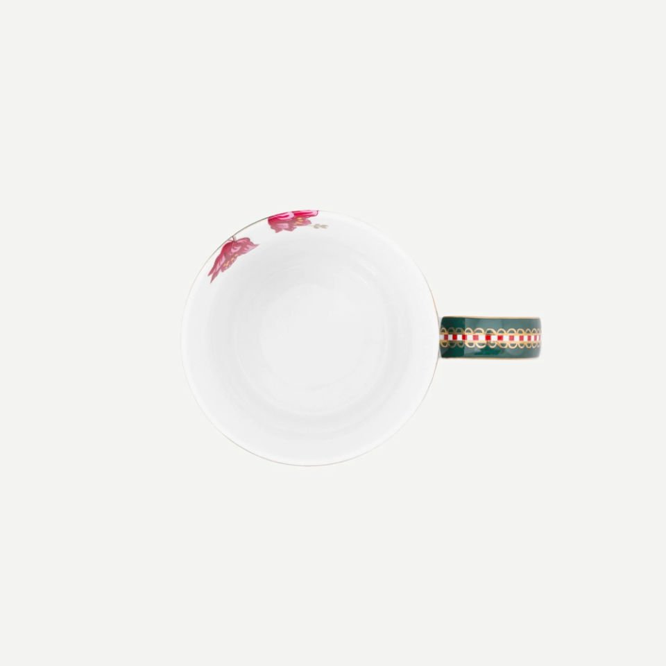 Yeşil Porselen Kupa 350 Ml Alphabet Collection by Pip Studio Z Harfli