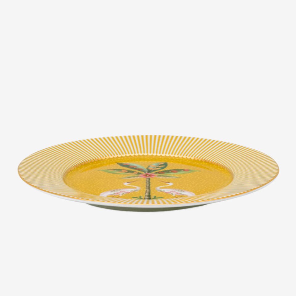 Sarı Porselen Pasta Tabağı 17 Cm La Majorelle Collection by Pip Studio