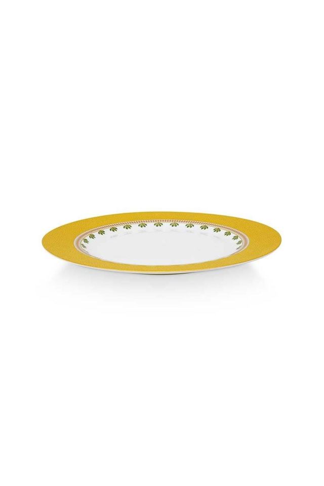 Sarı Porselen Yemek Tabağı 26,5 Cm La Majorelle Collection by Pip Studio