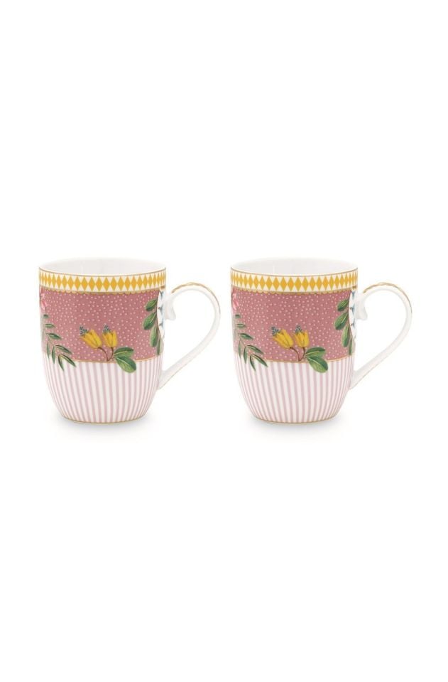 Pembe Porselen Kupa Seti 145 Ml La Majorelle Collection by Pip Studio