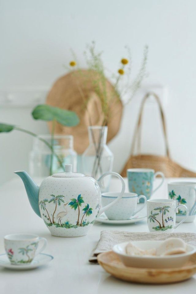 Beyaz Porselen Kupa Seti 350 Ml Jolie Collection by Pip Studio