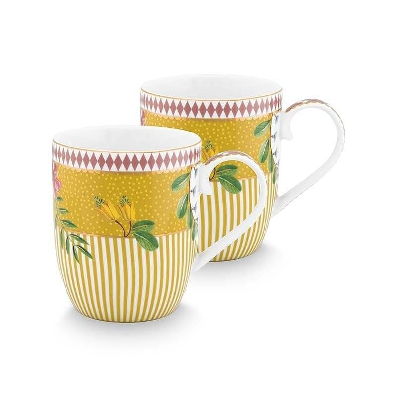 Sarı Porselen Kupa Seti 350 Ml La Majorelle Collection by Pip Studio
