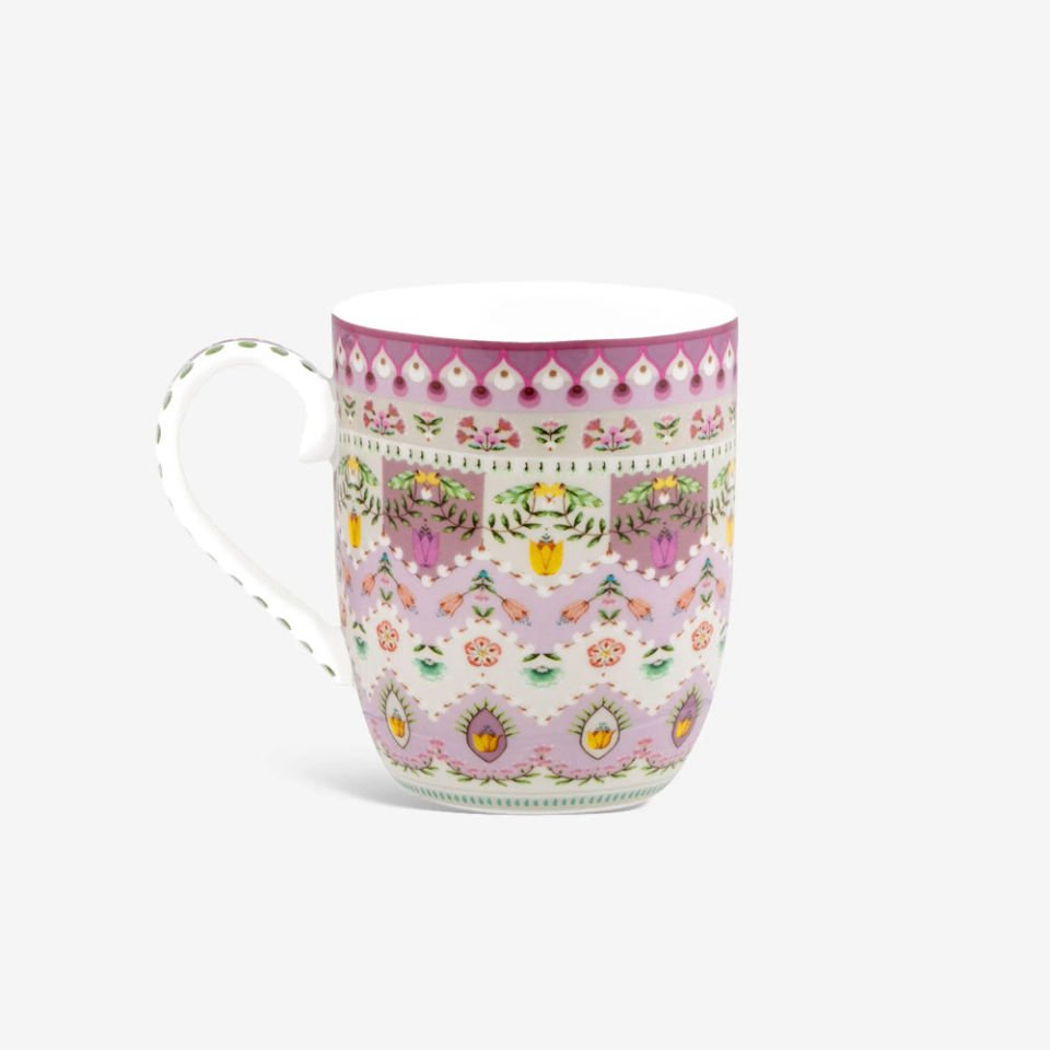 Mor Porselen Kupa Seti 145 Ml Lily & Lotus Collection by Pip Studio