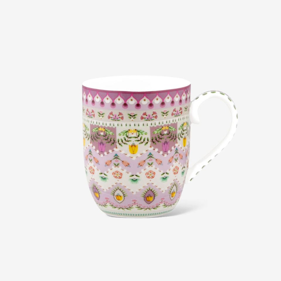 Mor Porselen Kupa Seti 145 Ml Lily & Lotus Collection by Pip Studio