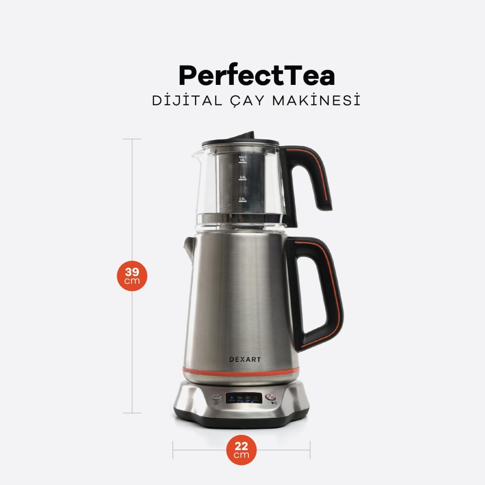 Dexart PerfectTea Dijital Çay Makinesi