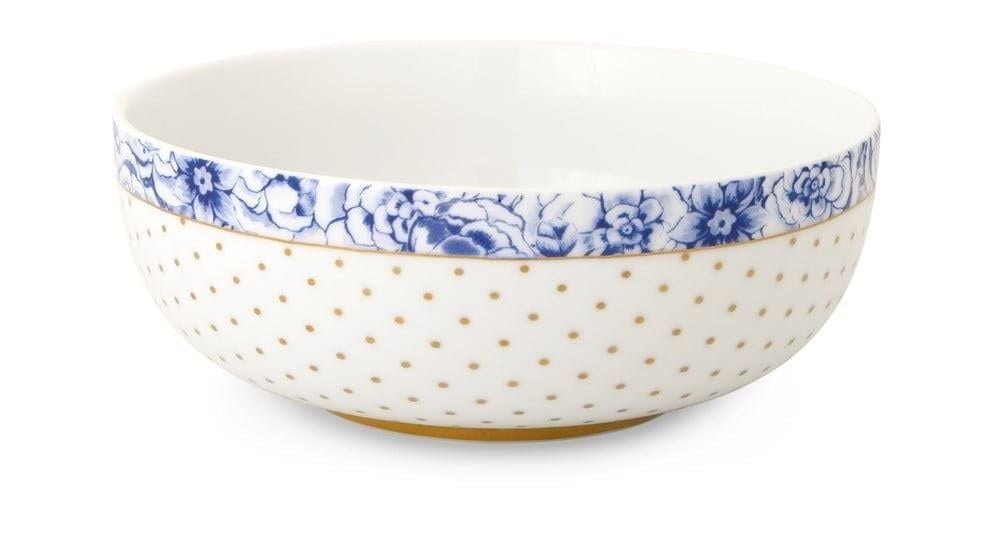 Mavi Beyaz Porselen Kase 15 Cm Royal White Collection by Pip Studio