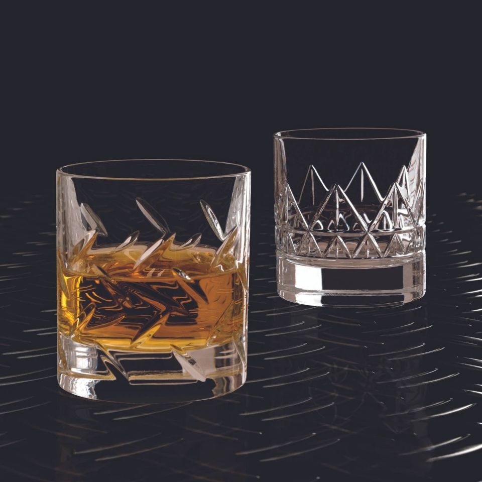 Da Vinci Steel 2'li Viski Bardağı 290 ml