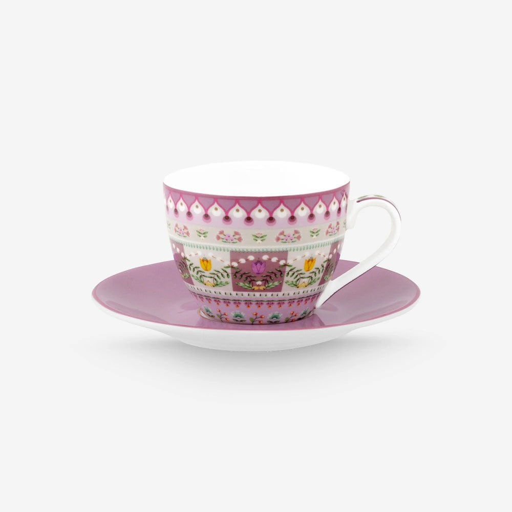Mor Porselen Kahve Fincanı 120 Ml Lily & Lotus Collection by Pip Studio