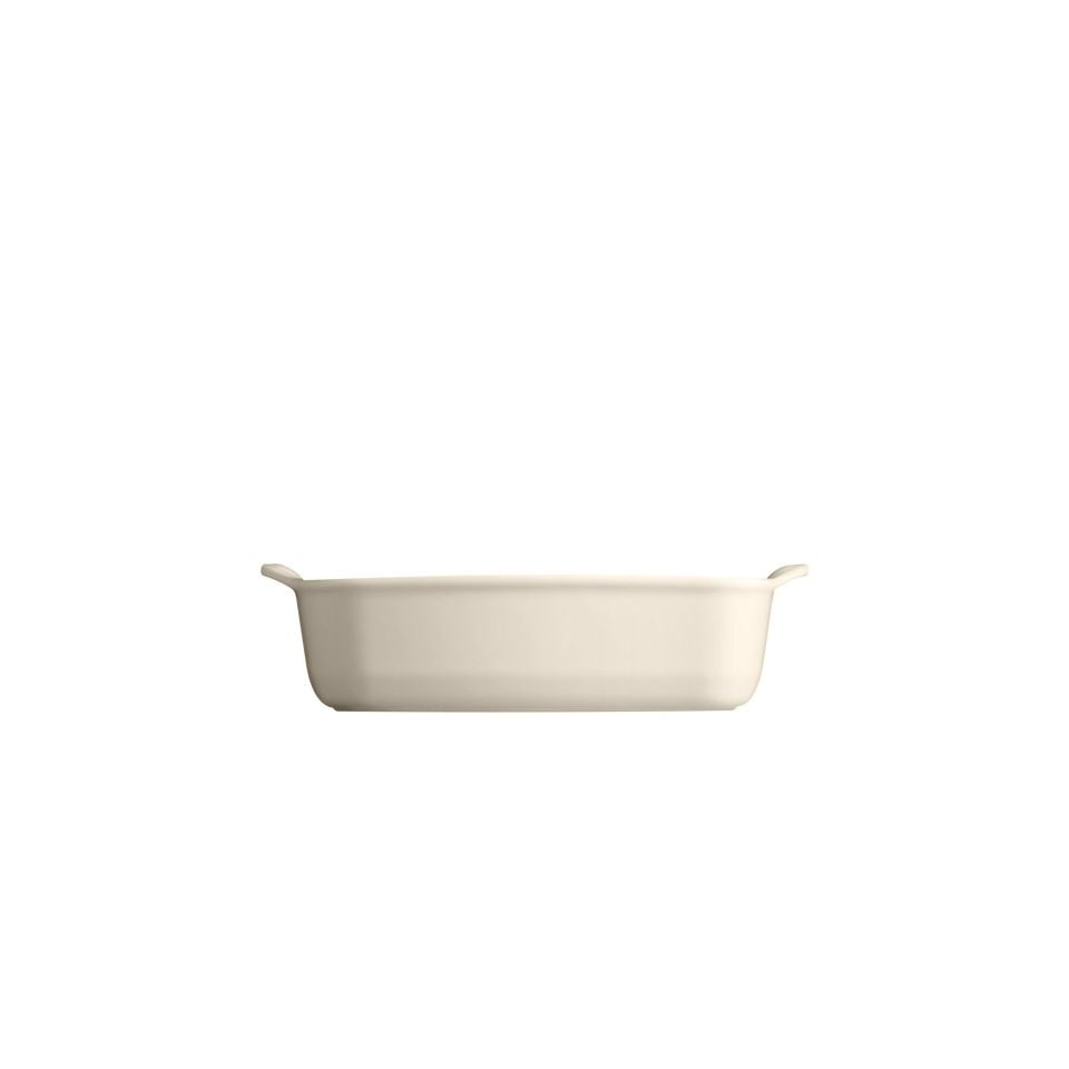 Emile Henry Fırın Kabı Dikdörtgen 22 x 14 cm(EH029649) EKRU