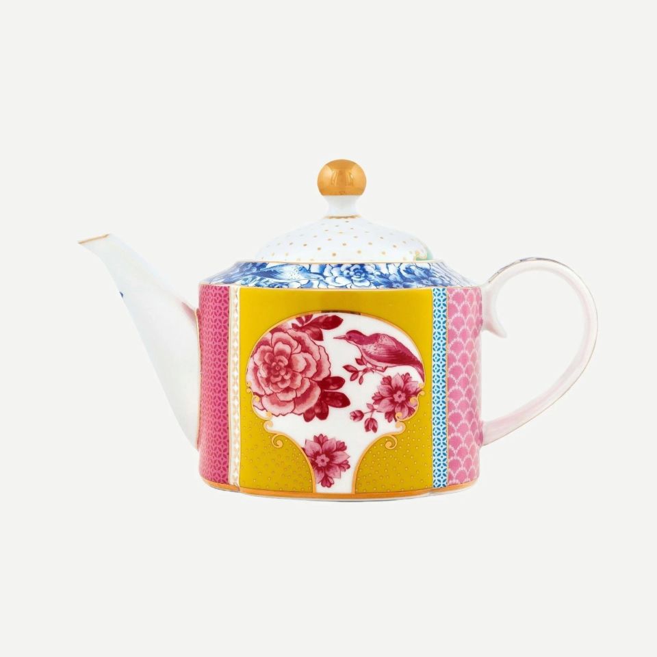 Sarı Pembe Porselen Demlik 950 Ml Royal Collection by Pip Studio