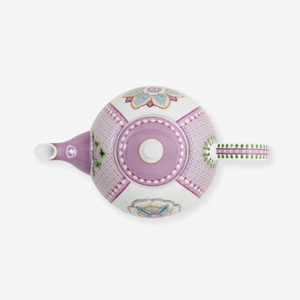 Mor Porselen Demlik 1600 Ml Lily & Lotus Collection by Pip Studio