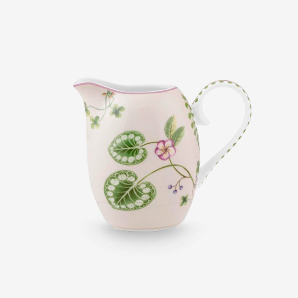 Beyaz Porselen Sütlük 250 Ml Lily & Lotus Collection by Pip Studio
