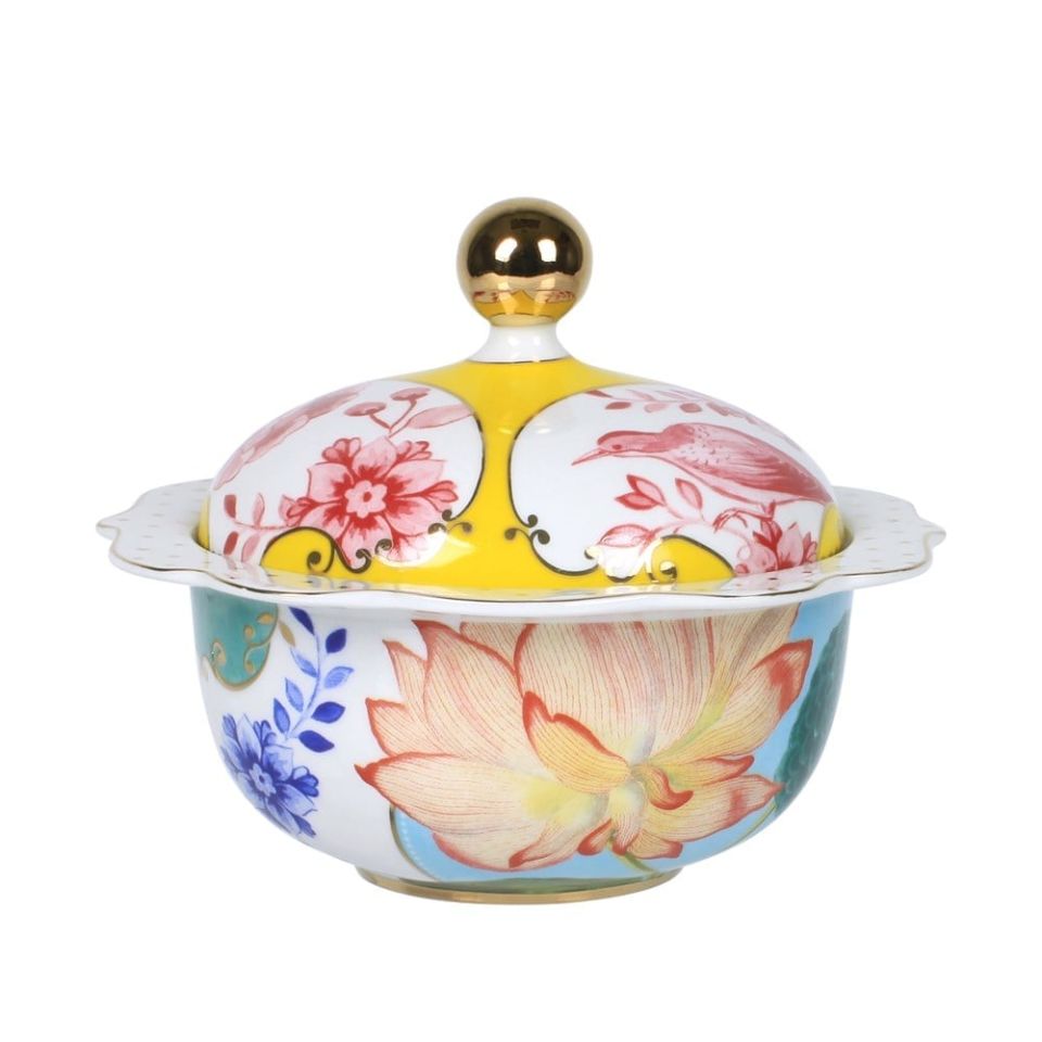 Sarı Pembe Porselen Şekerlik 235 Ml Royal Collection by Pip Studio